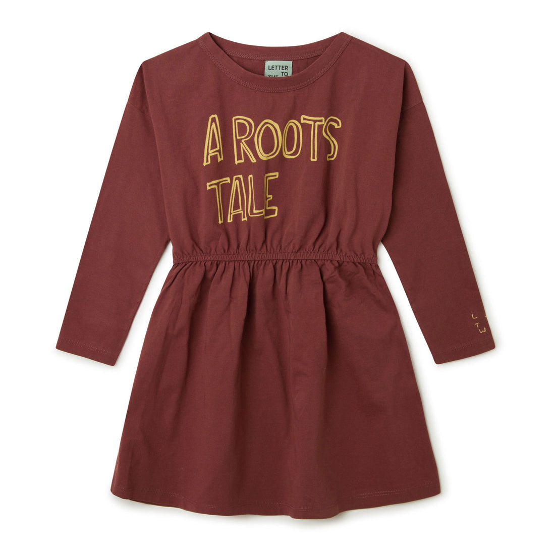 Letter To the World Chestnut Spruce Dress