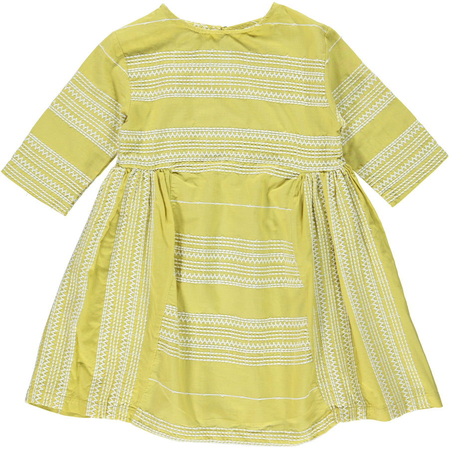 Sissone Mustard Midi Dress