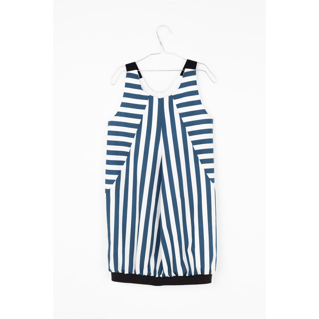 Motoreta Blue/White Stripes Lucia Dress