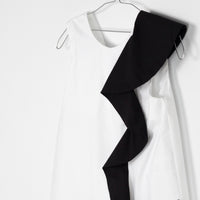 Motoreta Black Ruffle Mariana Blouse