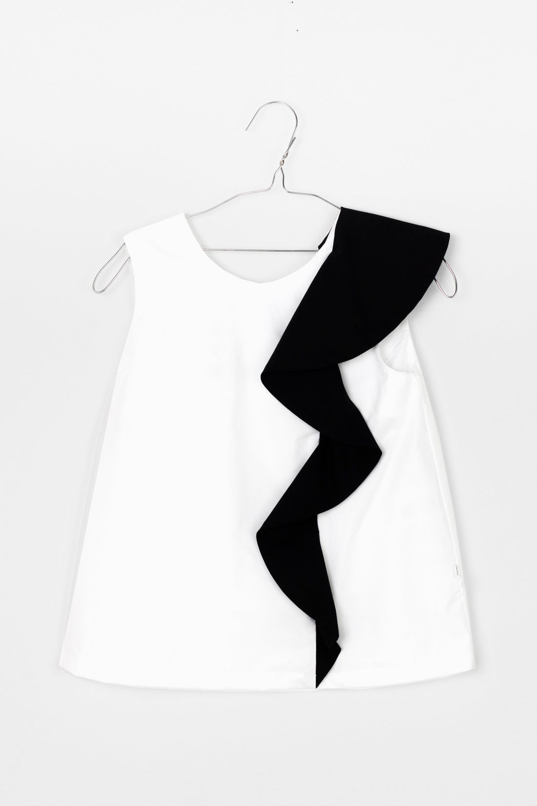 Motoreta Black Ruffle Mariana Blouse