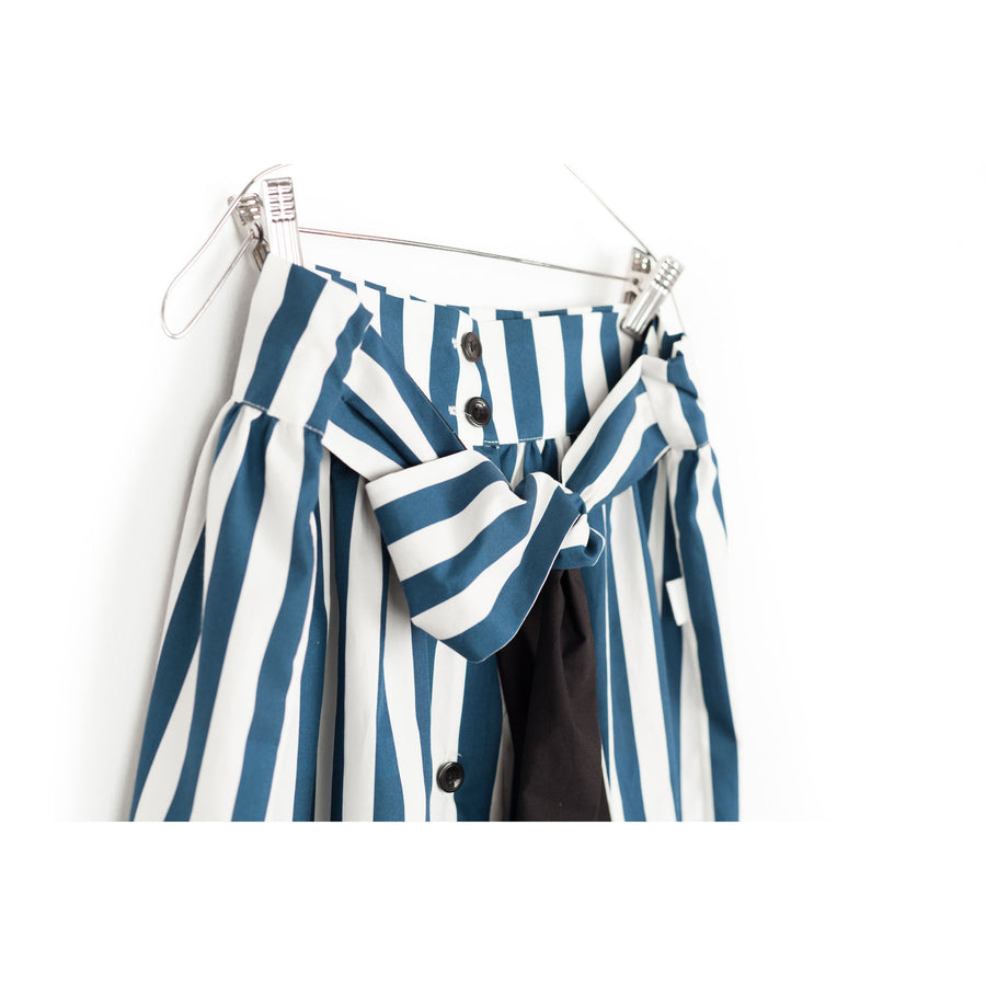 Motoreta Blue/White Stripes Tula Skirt