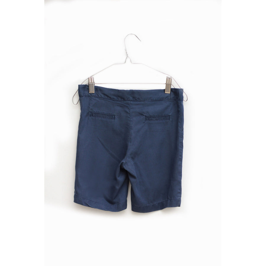 Motoreta Navy Blue Pocket Shorts