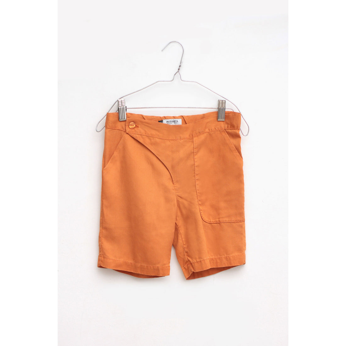 Motoreta Orange Pocket Shorts