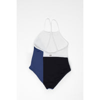 Motoreta Blue Colorblock Baby Swimsuit