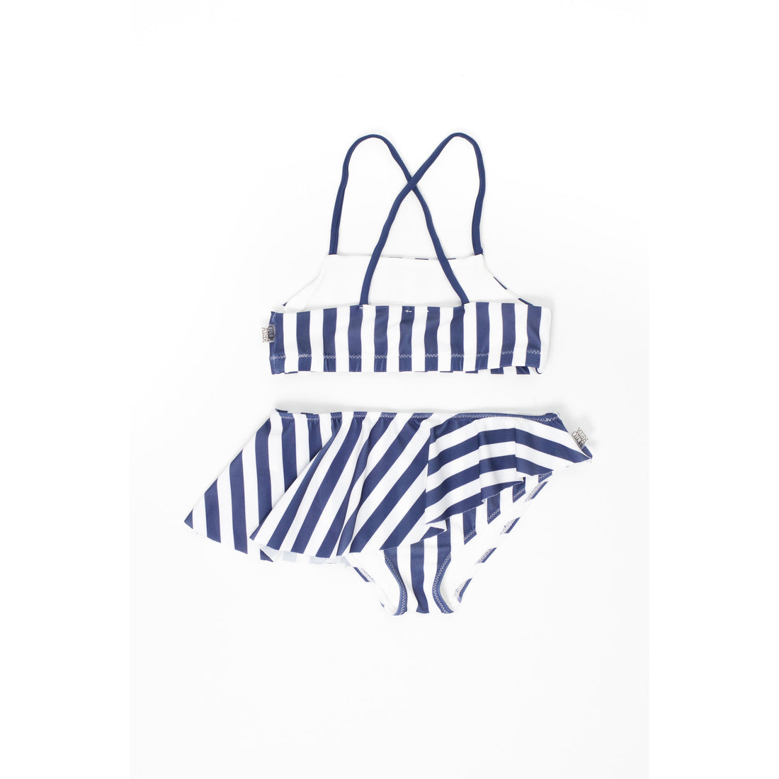 Motoreta Blue/White Stripes Bikini