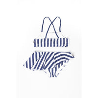 Motoreta Blue/White Stripes Bikini
