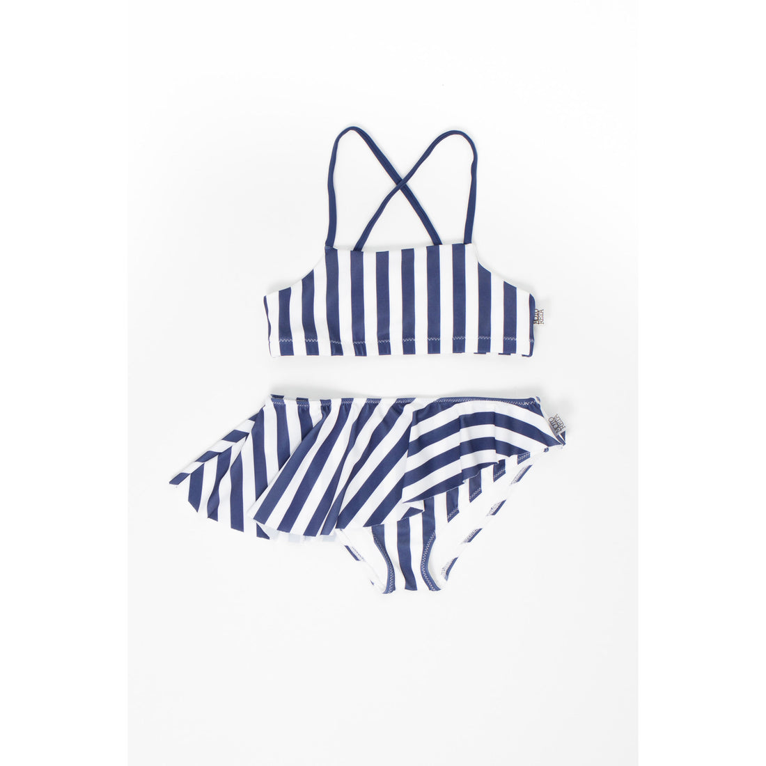Motoreta Blue/White Stripes Bikini