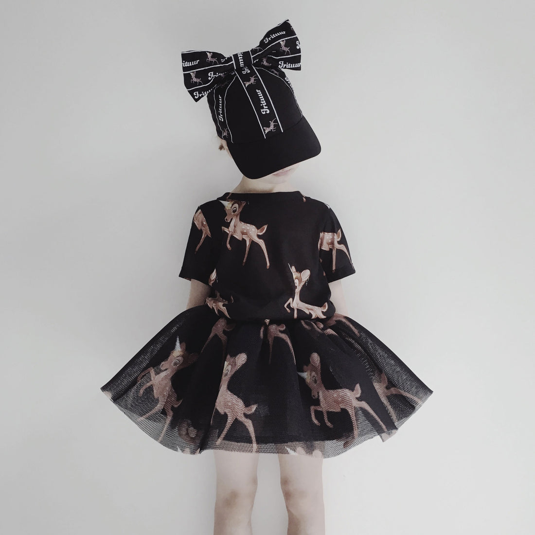Caroline Bosmans Black Deer Unicorn Tee
