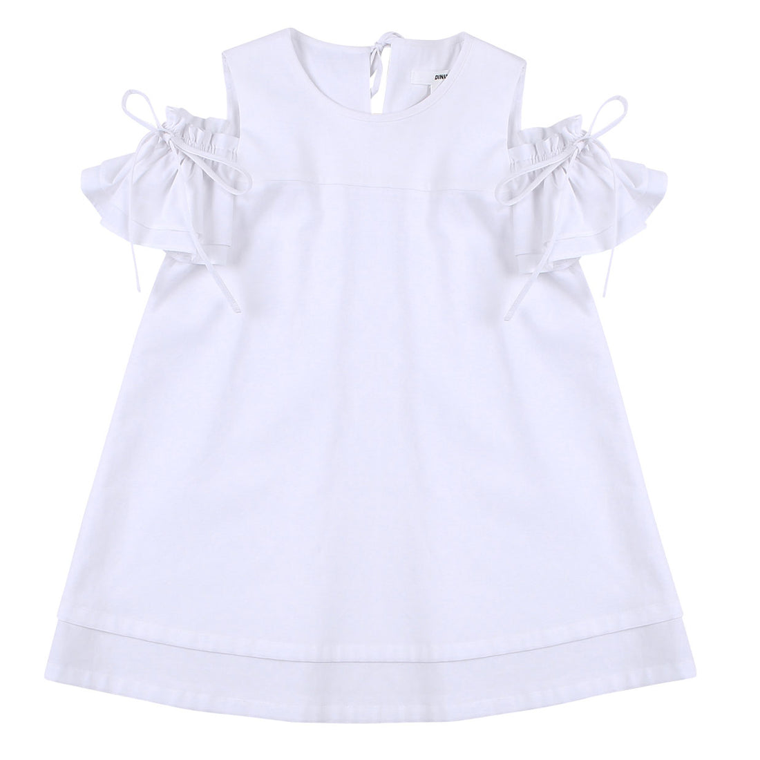 Dinui White Hanie Dress