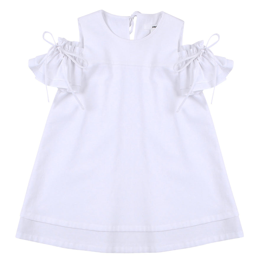 Dinui White Hanie Dress