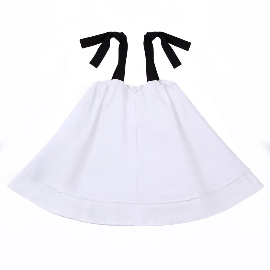 Dinui White Leslie Dress