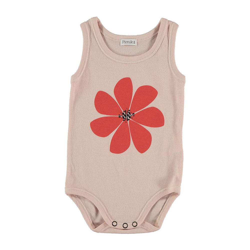 Picnik Pink Flower Bodysuit