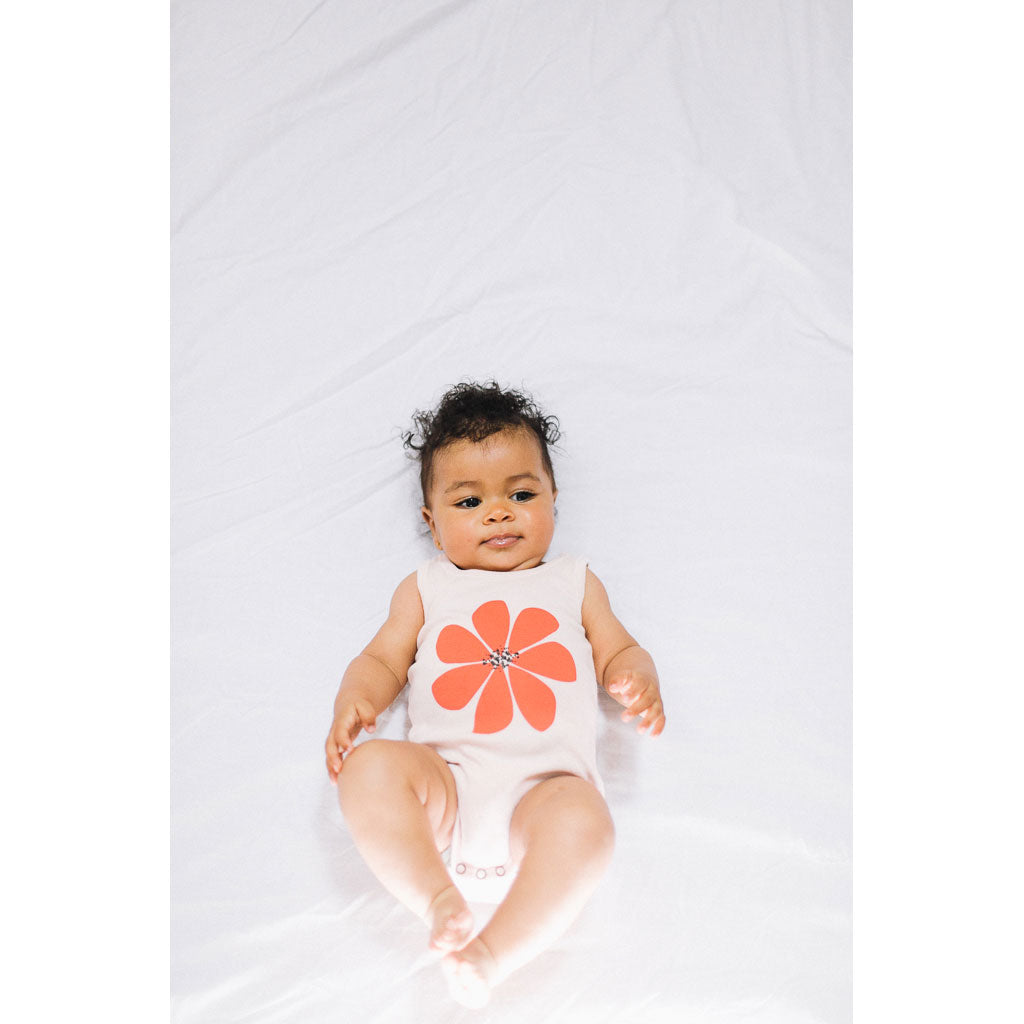Picnik Pink Flower Bodysuit