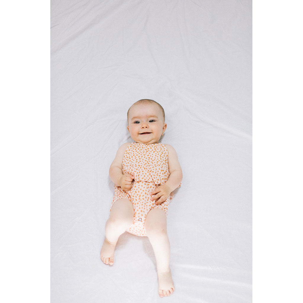 Picnik Pink Animal Print Teresa Romper