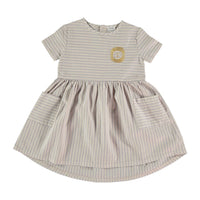 Picnik Grey Striped Chloe Dress