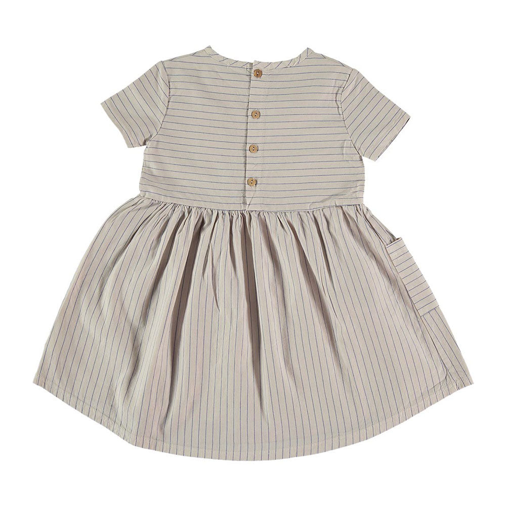 Picnik Grey Striped Chloe Dress