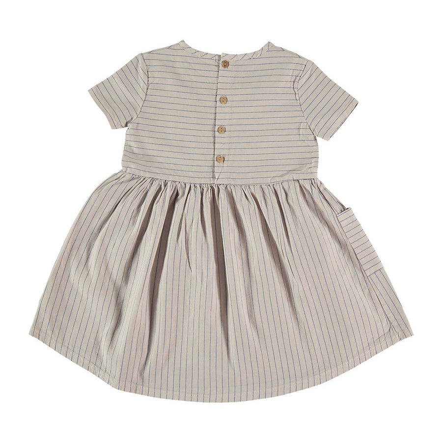 Picnik Grey Striped Chloe Dress