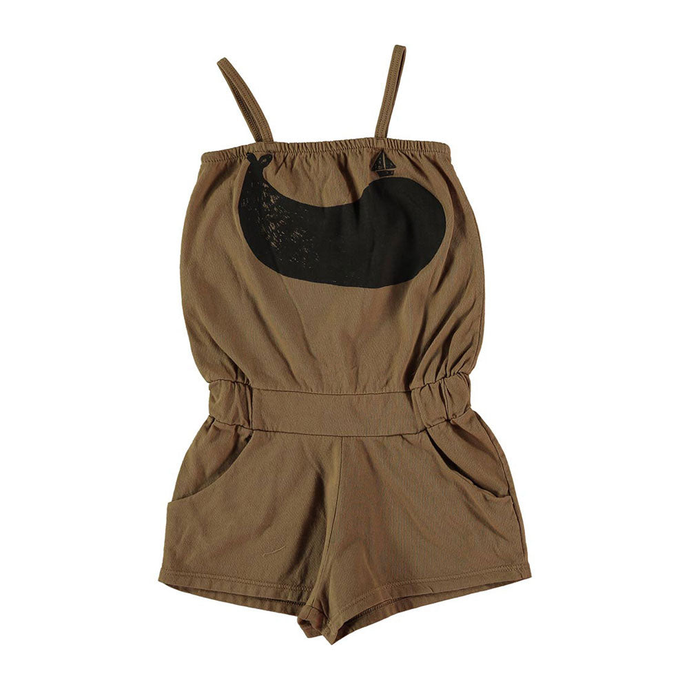 Picnik Taupe Whale Jumpsuit