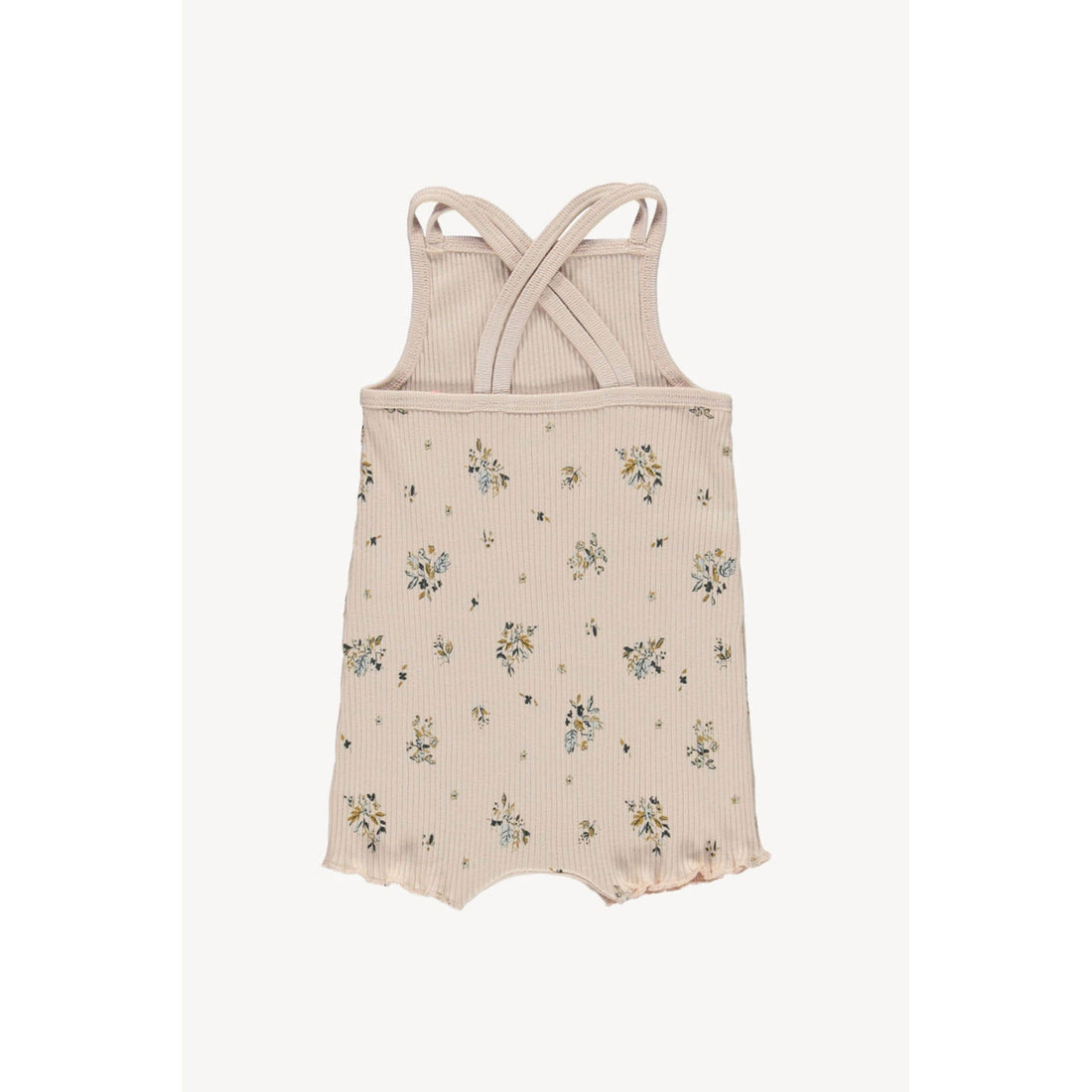 Fin and Vince Pretty in Floral Double Strap Romper