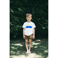 Picnik Taupe 80s Shorts