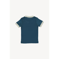 Fin and Vince Ocean/Oatmeal Vintage Tee