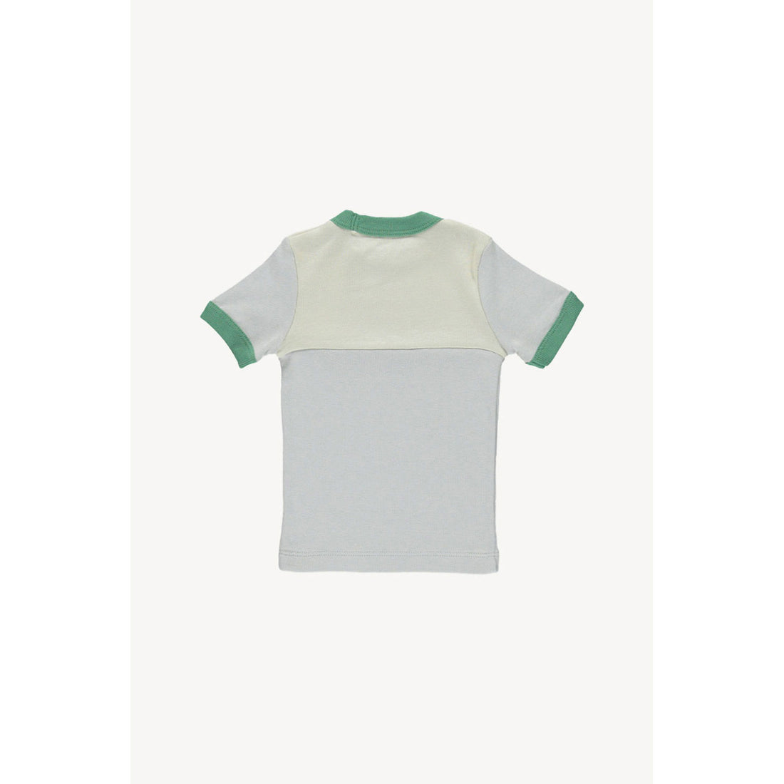 Fin and Vince Cloud/Oatmeal/Green Vintage Tee