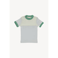 Fin and Vince Cloud/Oatmeal/Green Vintage Tee