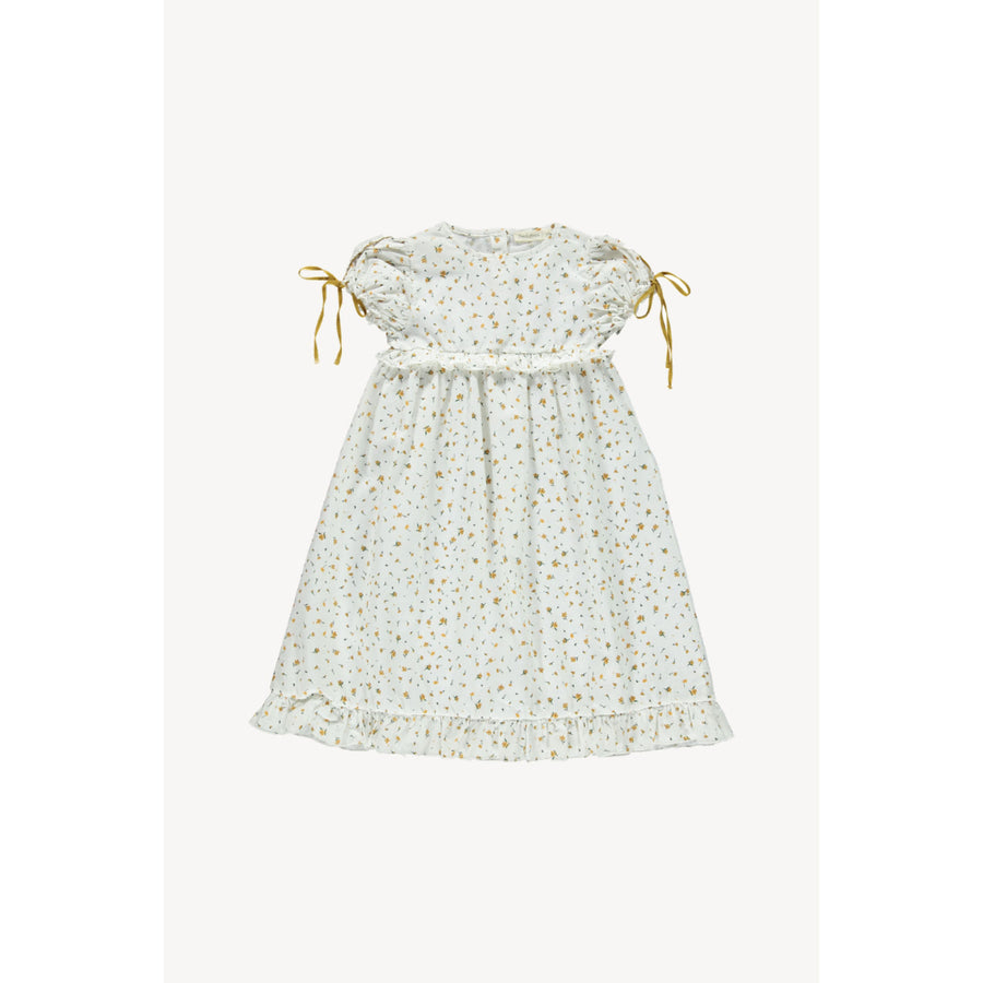 Fin and Vince Linen Floral Meadow Dress