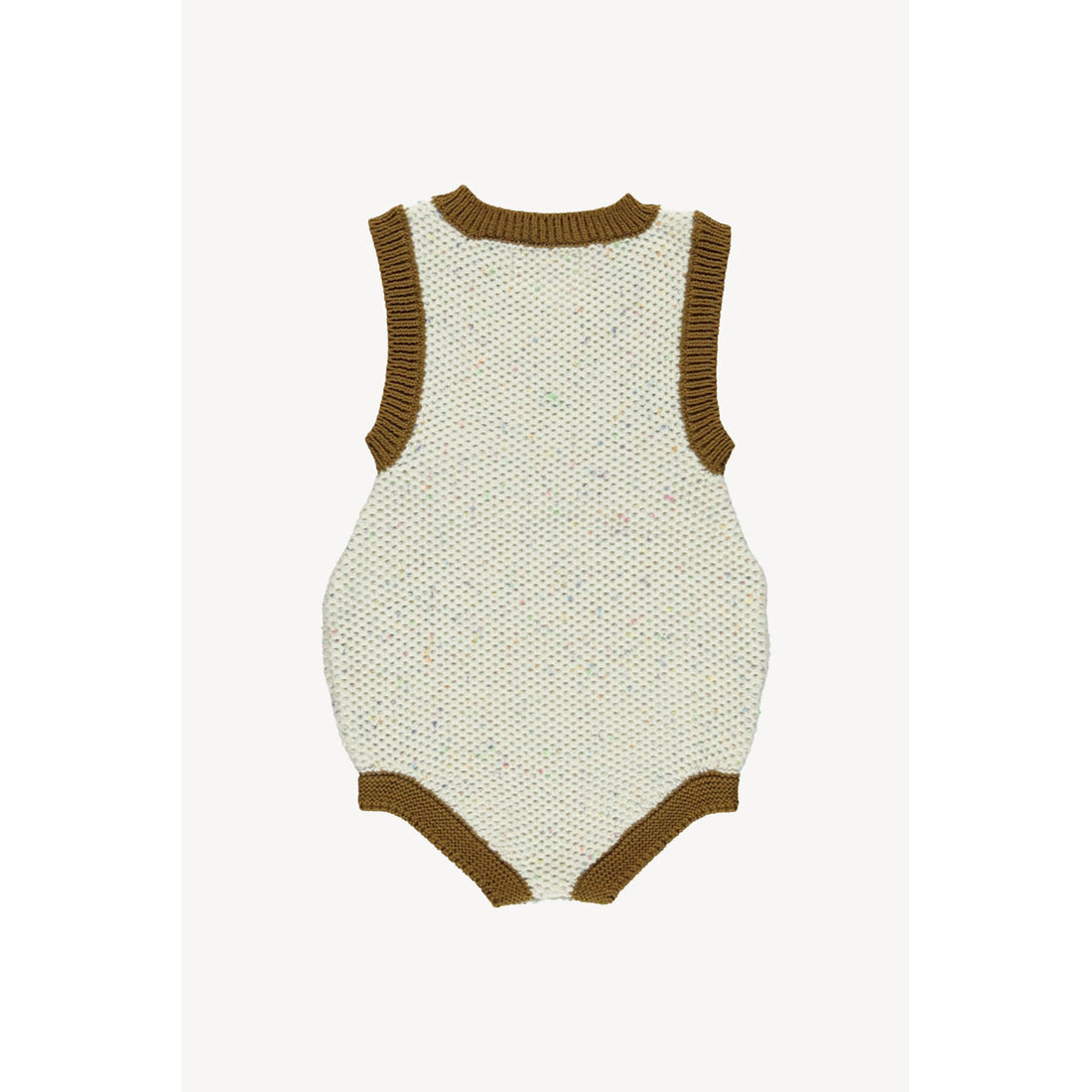 Fin and Vince Confetti Knit Wrap Romper