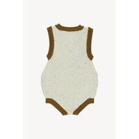 Fin and Vince Confetti Knit Wrap Romper