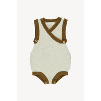 Fin and Vince Confetti Knit Wrap Romper