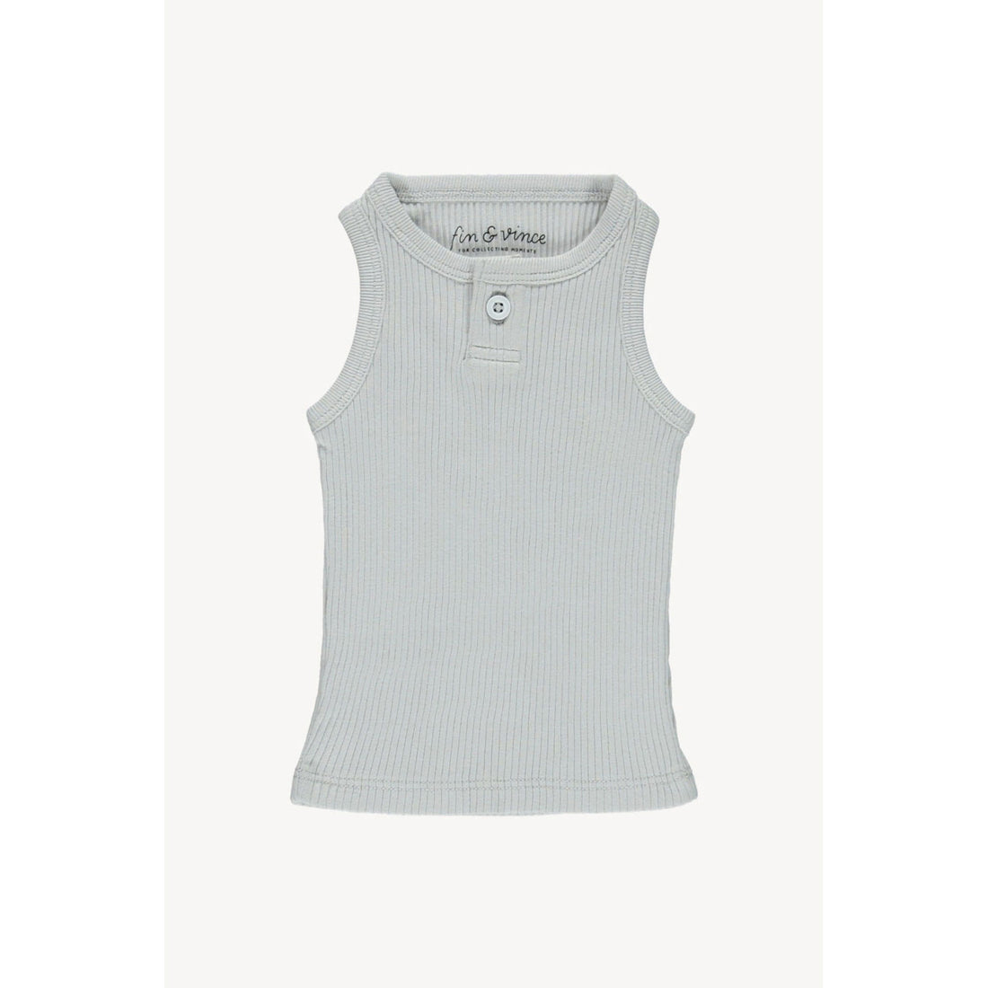 Fin and Vince Cloud Button Tank
