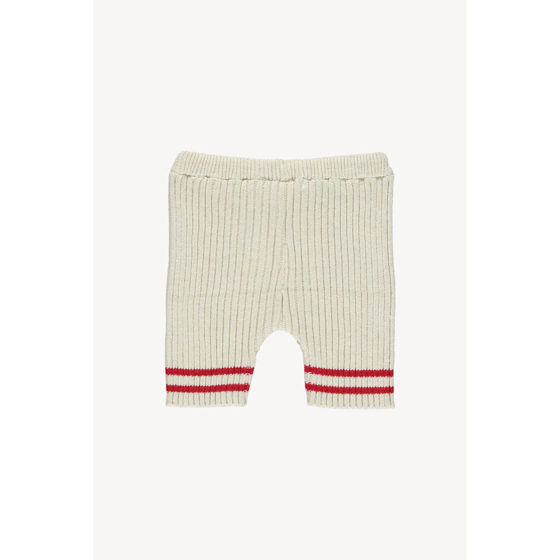 Fin and Vince Brick Red/Natural Heritage Knit Shorts