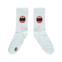 Beau Loves Sky Blue Shout Socks