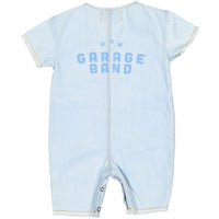 Piupiuchick Light Chambray Garage Band Jumpsuit