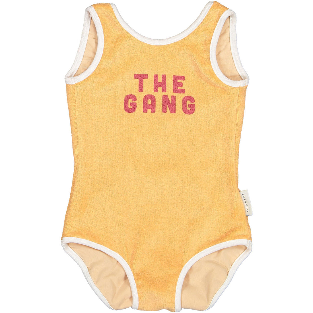 Piupiuchick Mango The Gang Terry Cotton Swimsuit