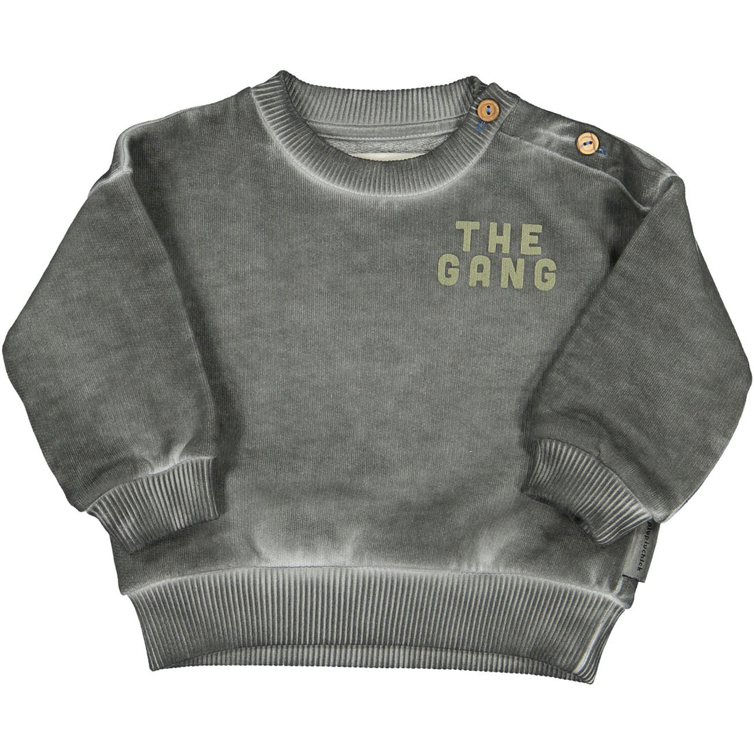 Piupiuchick Grey Washed The Gang Sweatshirt