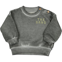 Piupiuchick Grey Washed The Gang Sweatshirt