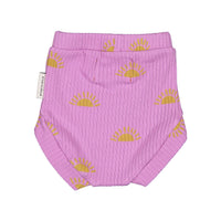 Piupiuchick Violet Sun Allover Textured Bloomer