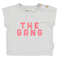 Piupiuchick Light Grey The Gang T-Shirt