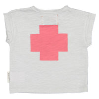 Piupiuchick Light Grey The Gang T-Shirt