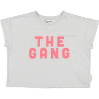 Piupiuchick Light Grey The Gang T-Shirt
