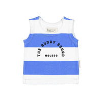 Piupiuchick Blue Stripes The Buddy Squad Tank