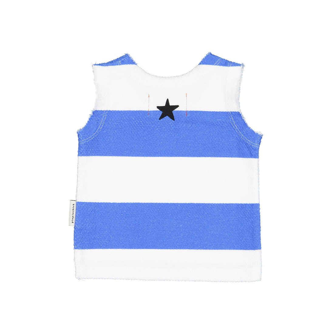 Piupiuchick Blue Stripes The Buddy Squad Tank