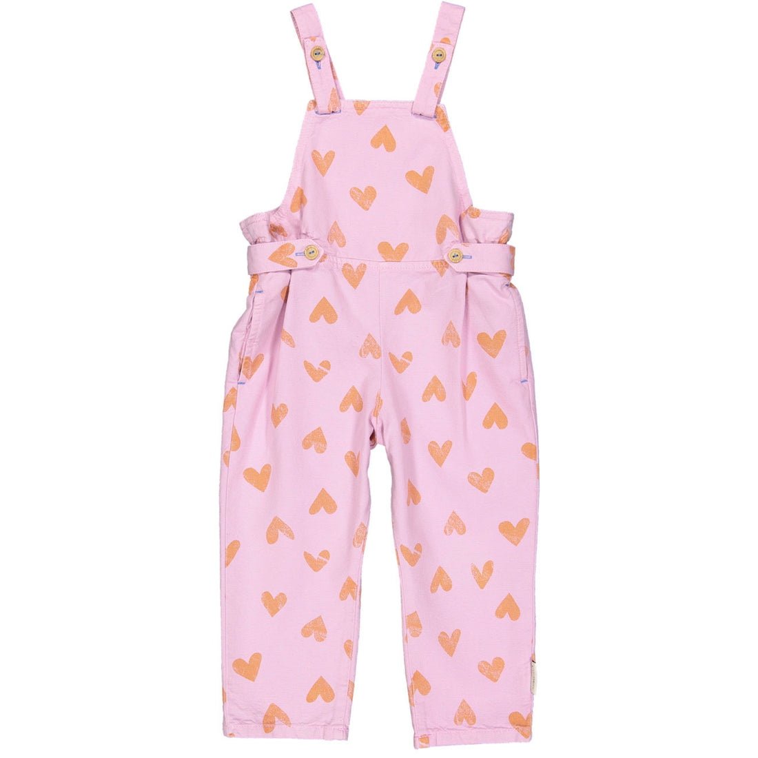 Piupiuchick Lavander Hearts Allover Jumpsuit