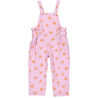 Piupiuchick Lavander Hearts Allover Jumpsuit