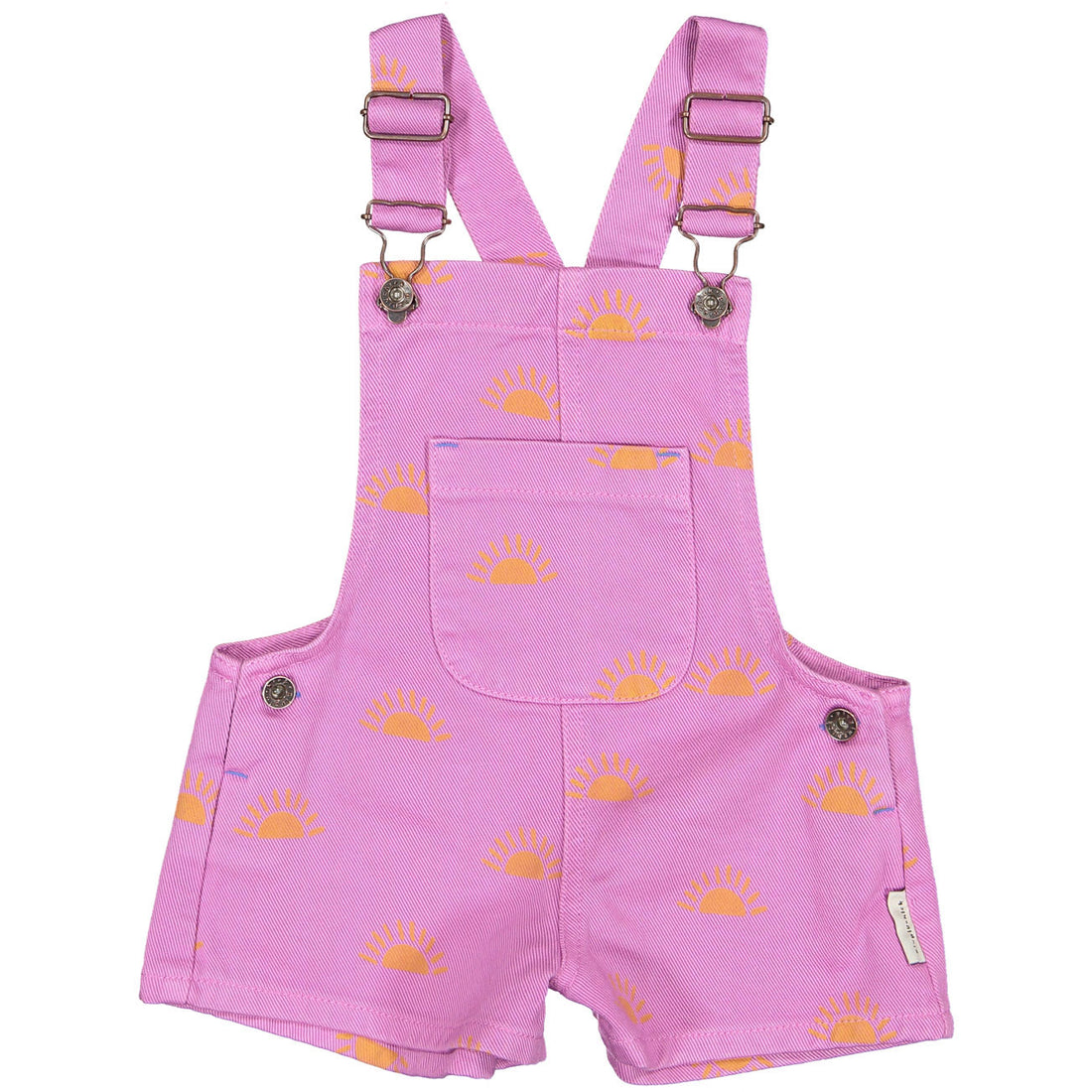 Piupiuchick Violet Sun Allover Dungarees