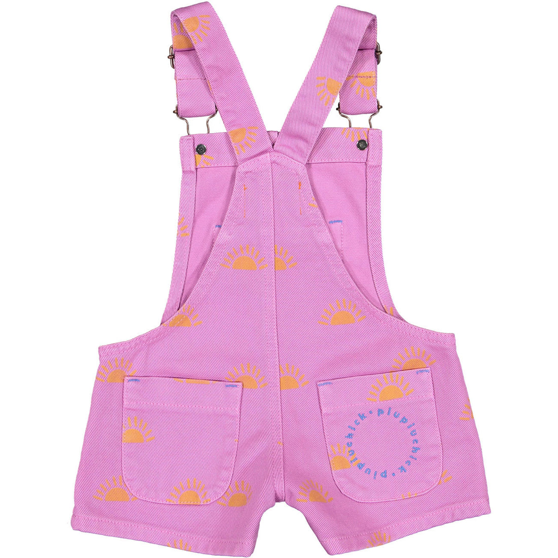 Piupiuchick Violet Sun Allover Dungarees