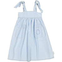 Piupiuchick Light Chambray Pocket Long Dress